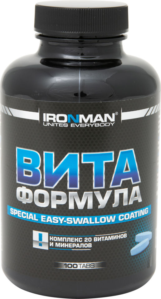 Витамины IronMan Вита Формула 100таб