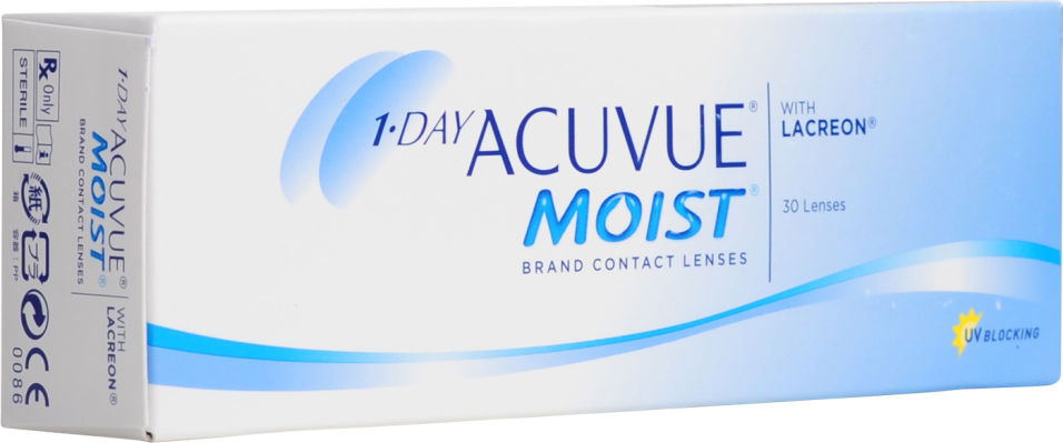 Отзывы о Контактные линзы Acuvue Moist 1-Day Однодневные -1.50/14.2/8.5 30шт Отзывы о Контактные линзы Acuvue Moist 1-Day Однодневные -1.50/14.2/8.5 30шт