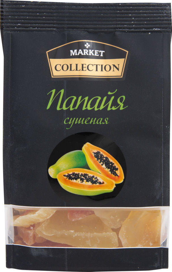 Папайя Market Collection сушеная 100г