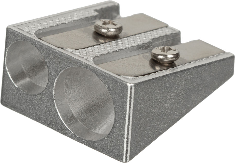 Точилка Attache Economy металлическая двойная