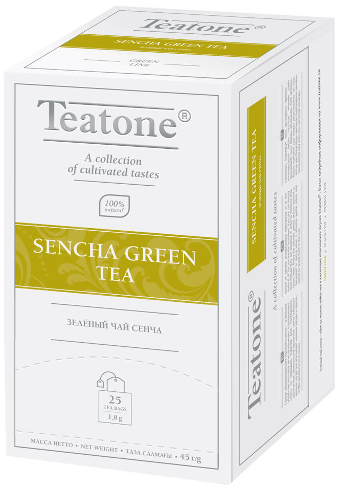 Чай зеленый Teatone Сенча 25 шт