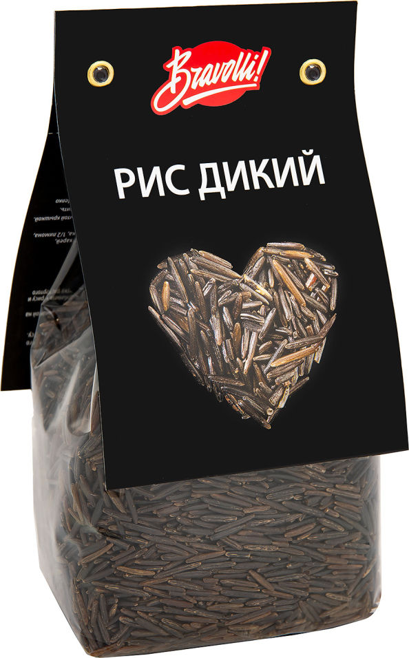 Рис Bravolli! Дикий 350г