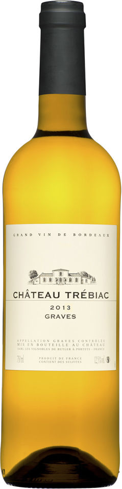 Отзывы о Вине Chateau Trebiac белом сухом 12.5% 0.75л