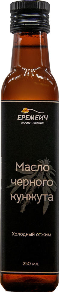 Масло Еремеич Из черного кунжута 250мл