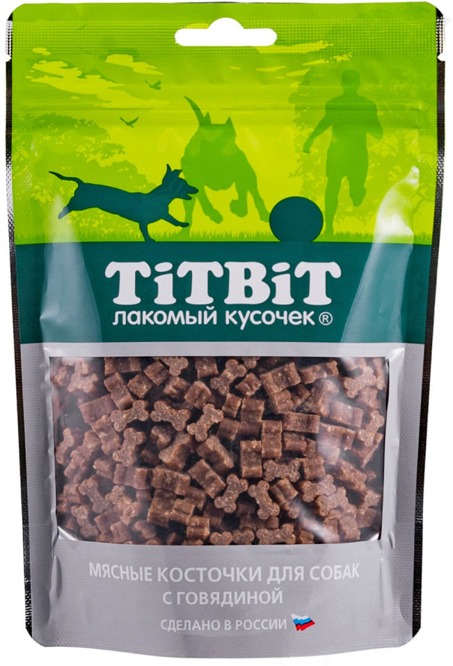 Лакомство для собак TiTBiT Косточки мясные с говядиной 145г Лакомство для собак TiTBiT Косточки мясные с говядиной 145г