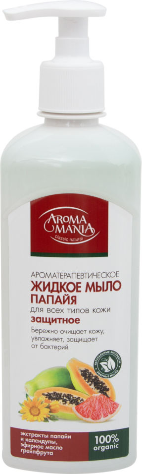 Жидкое мыло Aromamania Папайя 500мл 444₽