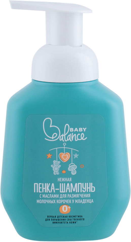 Пенка-шампунь Baby Balance Нежная с маслами 250мл