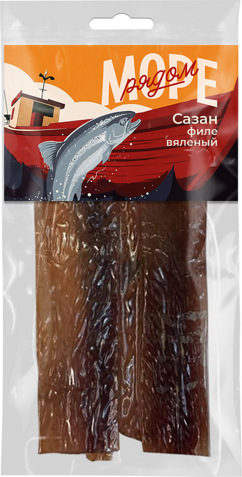 Филе Море Рядом из сазана вяленое 50г