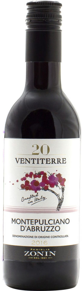 Отзывы о Вине Zonin Montepulciano d'Abruzzo красном полусухом 12% 0.25л Отзывы о Вине Zonin Montepulciano d'Abruzzo красном полусухом 12% 0.25л