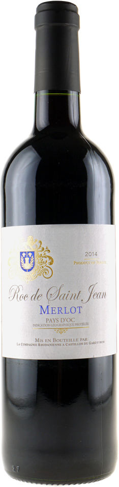 Отзывы о Вине Roc de Saint Jean Merlot красном сухом 13% 0.75л Отзывы о Вине Roc de Saint Jean Merlot красном сухом 13% 0.75л