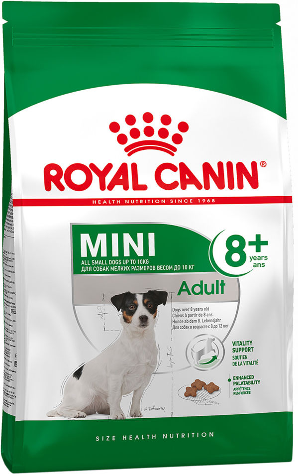 Корм для собак Royal Canin Mini 8+ 2кг Корм для собак Royal Canin Mini 8+ 2кг
