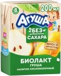 Биолакт Агуша Груша 200мл Биолакт Агуша Груша 200мл