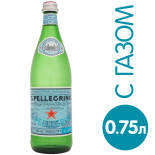 Вода S.Pellegrino минеральная природная лечебно-столовая газированная 750мл Вода S.Pellegrino минеральная природная лечебно-столовая газированная 750мл