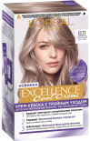 Крем-краска для волос Loreal Paris Excellence Cool Creme 8.11 Ультрапепельный светло-русый