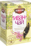 Чай черный Майский Иван-чай с лимонником и цедрой 75г Чай черный Майский Иван-чай с лимонником и цедрой 75г