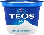 Йогурт Савушкин Греческий Teos 2% 250г Йогурт Савушкин Греческий Teos 2% 250г