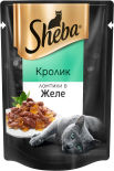 Корм для кошек Sheba Ломтики с кроликом в желе 85г Корм для кошек Sheba Ломтики с кроликом в желе 85г