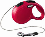 Рулетка для собак Flexi Classic Basic Mini до 8кг трос 3м красная Рулетка для собак Flexi Classic Basic Mini до 8кг трос 3м красная