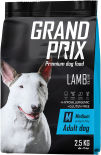 Корм для собак Grand Prix Medium Adult Ягненок 2.5кг Корм для собак Grand Prix Medium Adult Ягненок 2.5кг