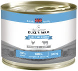 Корм для собак Dukes Farm Курица и говяжьи потрошка 200г Корм для собак Dukes Farm Курица и говяжьи потрошка 200г