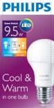 Лампа светодиодная Philips LED Cool&Warm E27 9.5Вт Лампа светодиодная Philips LED Cool&Warm E27 9.5Вт