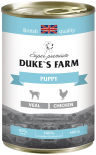 Корм для щенков Dukes Farm Телятина и курица 400г Корм для щенков Dukes Farm Телятина и курица 400г