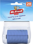Пакеты Mr.Fresh для уборки фекалий 20шт Пакеты Mr.Fresh для уборки фекалий 20шт