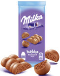 Шоколад Milka Bubbles Молочный пористый 76г