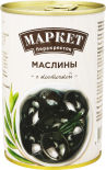 Маслины Маркет Перекресток с косточкой 400г Маслины Маркет Перекресток с косточкой 400г