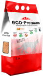 Наполнитель для кошачьего туалета ECO Premium Персик древесный комкующийся 5л