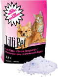 Наполнитель для туалетов Lilli Pet Снежный барс силикагель 3.8л Наполнитель для туалетов Lilli Pet Снежный барс силикагель 3.8л