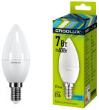 Лампа светодиодная Ergolux LED E14 7Вт