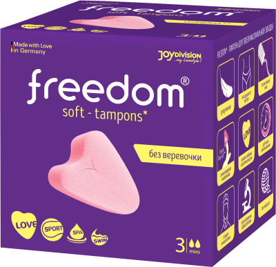 Тампоны Freedom Mini 3шт