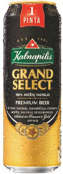 Пиво Kalnapilis Grand Select 5.4% 0.568л