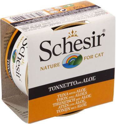 Корм для кошек Schesir Тунец с алое 85г