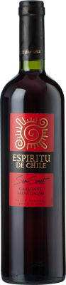 Вино Espiritu de chile красное полусладкое 13% 0.75л