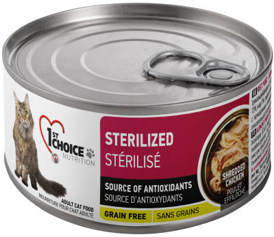 Корм для кошек 1st Choice Sterilized курица с сардиной 85г