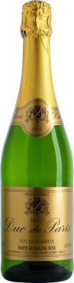 Вино Duc de Paris Brut белое игристое брют 10.5% 0.75л