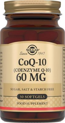 БАД Solgar Коэнзим Q-10 60мг 30 капсул