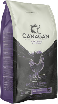 Сухой корм для собак Canagan Light/Senior Цыпленок 6кг
