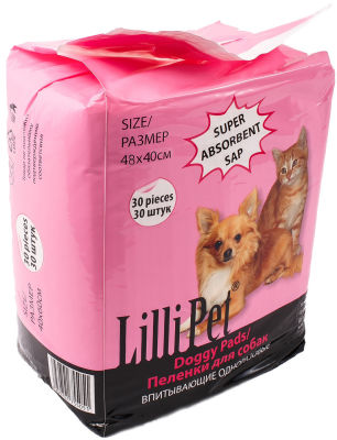 Пеленка для собак Lilli Pet 48*40см 30шт