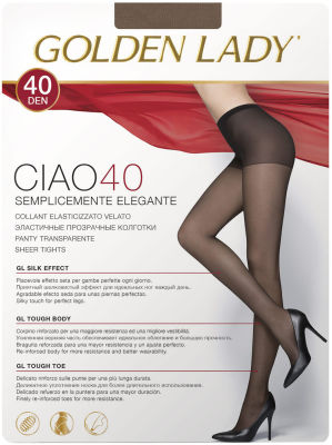 Колготки Golden Lady Ciao 40 Daino Бежевые Размер 2