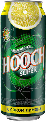 Напиток Hooch Super Лимон 7.2% 0.5л