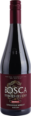 Вино Stories of Italy Sangiovese Merlot Rubicone красное сухое 12% 0.75л