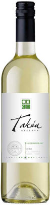 Вино Takun Sauvignon Blanc Reserva белое сухое 13.5% 0.75л