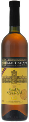 Вино Массандра Мадера Крымская белое ликерное 19% 0.75л