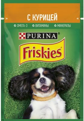 Корм для собак Friskies с курицей в подливе 85г